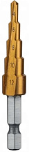 Сверло ступенчатое 4-12 мм HOEGERT