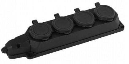 Колодка каучук 4-я с/з IP44 AY-KA