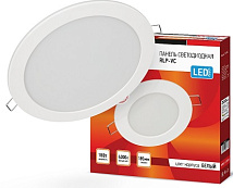 Панель LED круглая RLP-VC 18Вт 230В 4000К 1440Лм 185мм белая IP40 IN HOME