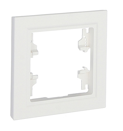 Рамка 1-я белая U1A-028 SoftTouch "Uno" AWSproducts