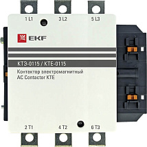 Контактор КТЭ 115А (кат.220В АС, 115А, 55кВт, 1но.) EKF