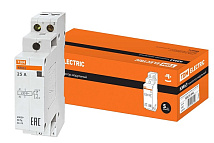 Контактор модульный КМ63/2-25 (кат.230V AC 25А 2но) TDM