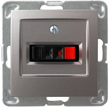 Розетка GG-1Y/m/23 1039 акустическая одинарная (без рамки)