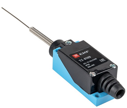 Концевой выключатель пружинный ст. шток TZ-8169 (5А, IP65) EKF