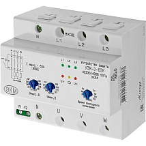 Устройство защиты многофункц. УЗМ-3-63К AC230В/AC400В (3Ф,63А,14,5кВт)