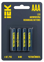Аккумулятор AAA 1100mAh Ni-Mh GREEN IEK BL-4