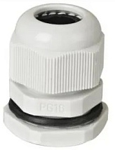 Кабельный ввод PG-16 диаметр проводника 10-14мм IP68-белый