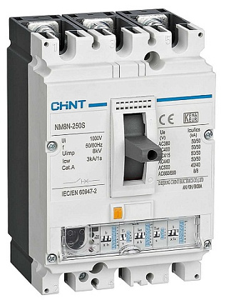 Автоматический выключатель NM8N-630S 630А 50кА 3p. EN эл. расцеп.CHINT