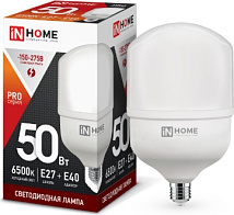 Лампа LED HP E27-Е40 6500К 50Вт 4500Лм IN HOME