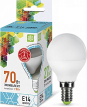 Лампа LED-ШАР-standard 7.5Вт 220В Е14 4000К 675Лм ASD