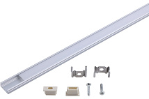 Алюминиевый профиль для ленты LED Gauss прямой 15,2 *6 мм  -   2m 1/60
