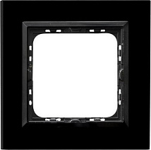 Рамка одинарная черное стекло IMPRESJA 3157 R-1YGC/32/25