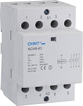 Контактор модульный NCH8-63/40 (кат.230В AC, 4но, 63A) CHINT