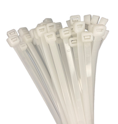 Хомут 3,6*400 белый нейлон (100шт) (L-ON), уп