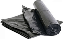 Пакеты для мусора ПВД рулон 240 л черные 10 шт Standart/8 (PM2410S)
