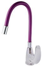 Смеситель ROEGEN RG014L для кухни, 40 мм, с гибким лиловым изливом RG014L
