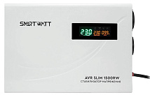 Стабилизатор напряжения AVR SLIM 1500RW (1500ВА 220 +/-8% Uвх 100-260В) релейный, настенный