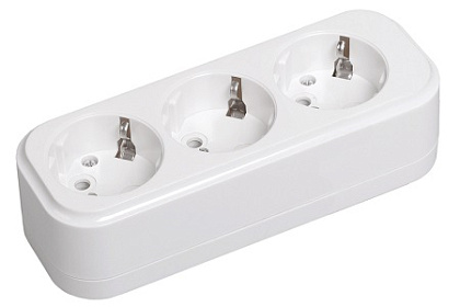 Розетка (колодка) 3-я  CLASSIC, К03 16А 3500Вт ИЭК