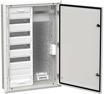 Щит металл. КОМБО TITAN 5 ЩРв-60 (2х60) IP30 белый (880х625х130) IEK