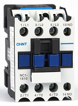 Контактор NC1-1810Z (кат.24В DC, 18А, 7,5кВт, 1но.) CHINT
