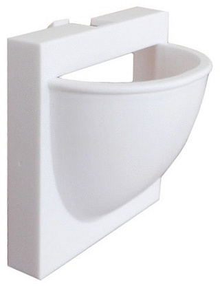 Вывод кабеля на 2 модуля , 45х45, LK 45 (10.) 1 кор.=250упак.