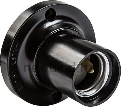 Патрон Е27Ф П-01 Е27 карболитовый потолочный IN HOME