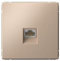 Розетка RJ-45 (1-я cat. 6А) Песок ArtGallery SE