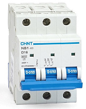 Автоматический выключатель NB1-63 D16/3 6кА CHINT