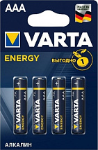 Элемент питания Varta 4103 ENERGY LR03 BL4