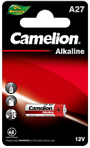 Батарейка LR27A MERCURY FREE CAMELION BL-1