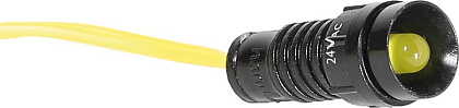 Световой индикатор LS LED 5 Y ф10 мм. 24AC желт. ETI