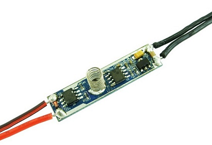 Сенсорный диммер-выключатель для стекла/зерк LT-TD05  12В, 96Вт