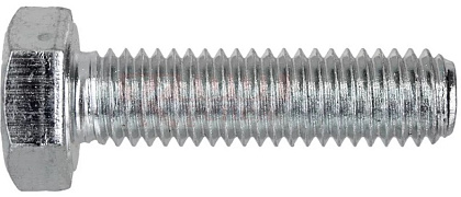 Болт М12*30 DIN933 цинк (100 шт.) (ТД Метизный двор)