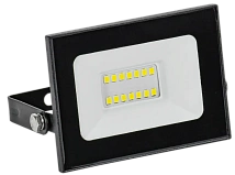 Прожектор LED СДО001-20 6500К 20Вт 1600Lm IP65 черный GENERICA