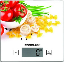Весы кухонные паста, томаты и грибы (до 5 кг, 150*150 мм) ERGOLUX ELX-SK01-С36