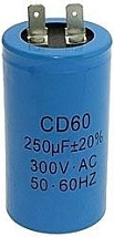 Конденсатор CD60 250uF 300V
