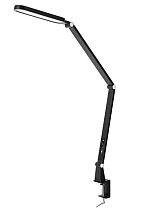 Cветильник настольный Camelion KD-860 C02 черный LED(на струбц. 13Вт,230В,850лм,сенс.рег.ярк и цвет.