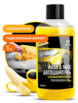 Автошампунь с карнаубским воском Wash&Wax (1л)