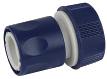 Соединитель (Коннектор) для шланга 19 мм (3/4) пластик GAES20-06 GREEN APPLE ЕСО