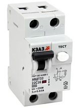 АВДТ32-22C16-A-УХЛ4 С16/2 30мА, тип A, 6кА КЭАЗ