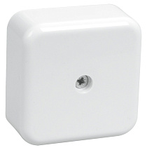 Коробка распред. о/п 50х50х22 IP40 БЕЛАЯ (4 клеммы 3мм2) КМ41206-01 IEK (264)