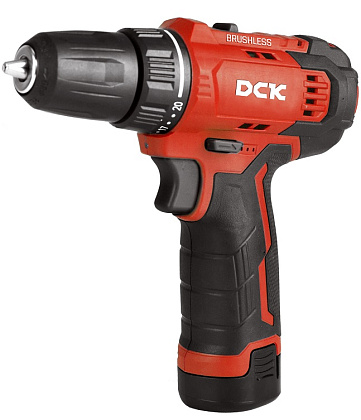 Шуруповерт аккум.. 12V KDJZ23-10(TYPE EK) (35Нм, БЗП, 2x2Ач) DCK