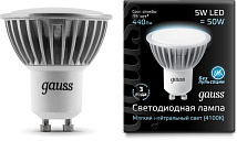 Лампа LED MR16 GU10 4100K 5Вт 530Лм Gauss