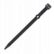 Крепление для кабеля UP-Z 18 UV Черный (50шт.) Elektroplast