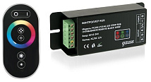 Контроллер для RGB 288W 24А с сенсорным пультом управления цветом (черный)