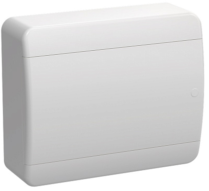 Щит навесной пласт ЩРН-П-12 IP41 белая дверь TEKFOR IEK