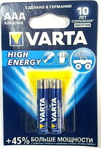 Элемент питания Varta 4903 HIGH ENERGY LR03 BL2