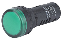 Индикатор LED зеленый ND16-22D/2C 220В АС/DC IP65 CHINT