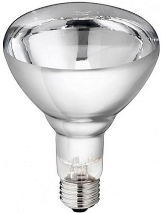 Лампа накаливания ИКЗ R127 E27 250Вт инфракрасная TDM