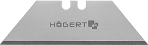 Лезвие сменное трапециевидное 19 мм, SK5, 10 шт. HOEGERT